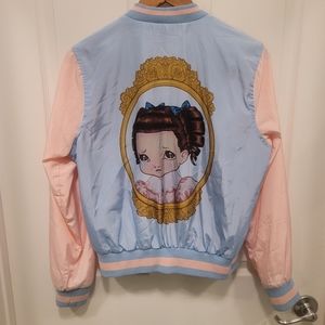 CRY BABY Melanie Martinez zip-up varsity style jacket